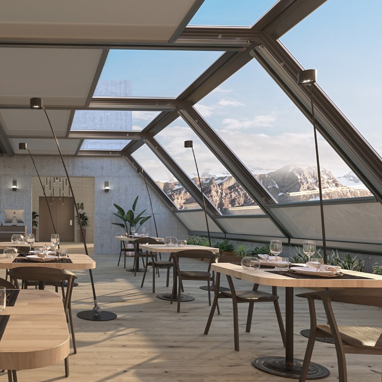 Kış bahçesi perde